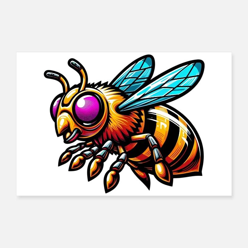 Abeille Poster 60 x 40 cm
