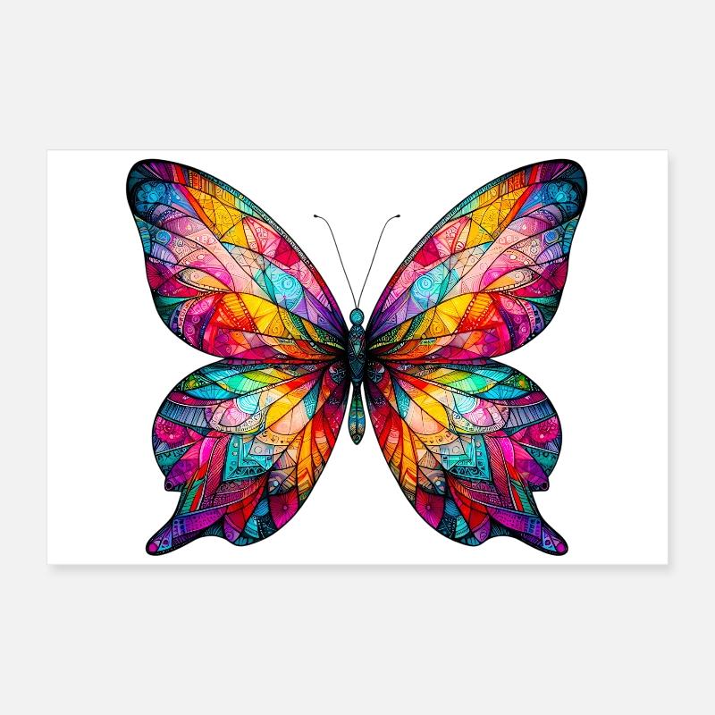 Schmetterling Poster 60x40 cm