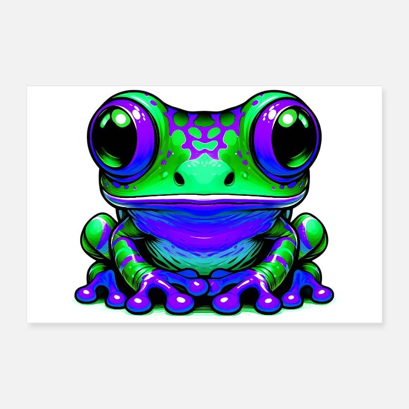 Frosch Poster 60x40 cm