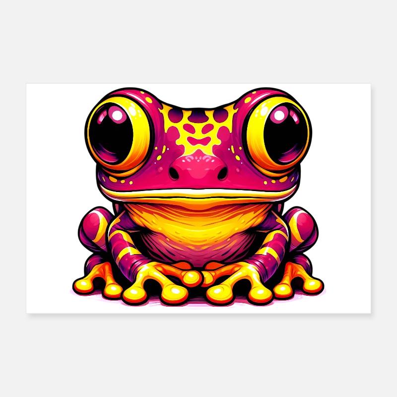 Grenouille Poster 60 x 40 cm