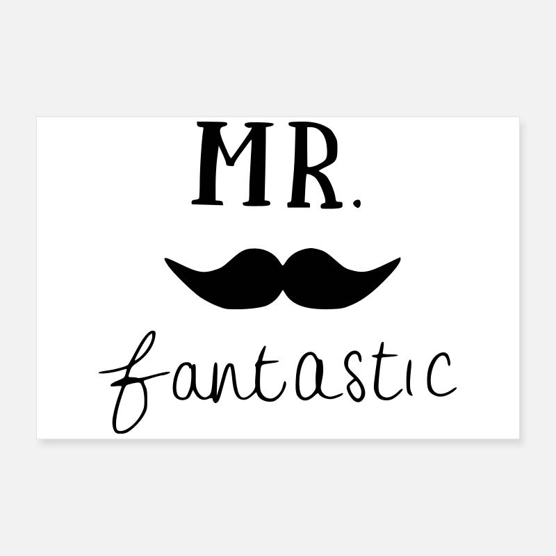Mr. fantastic Poster 60x40 cm