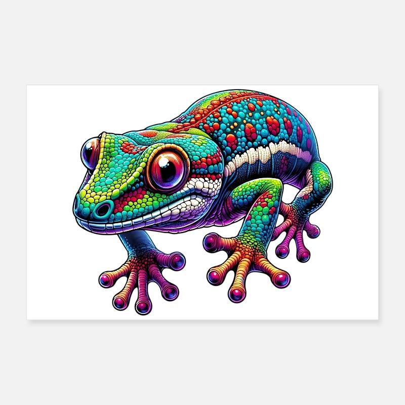 Gekko Juliste 60x40 cm