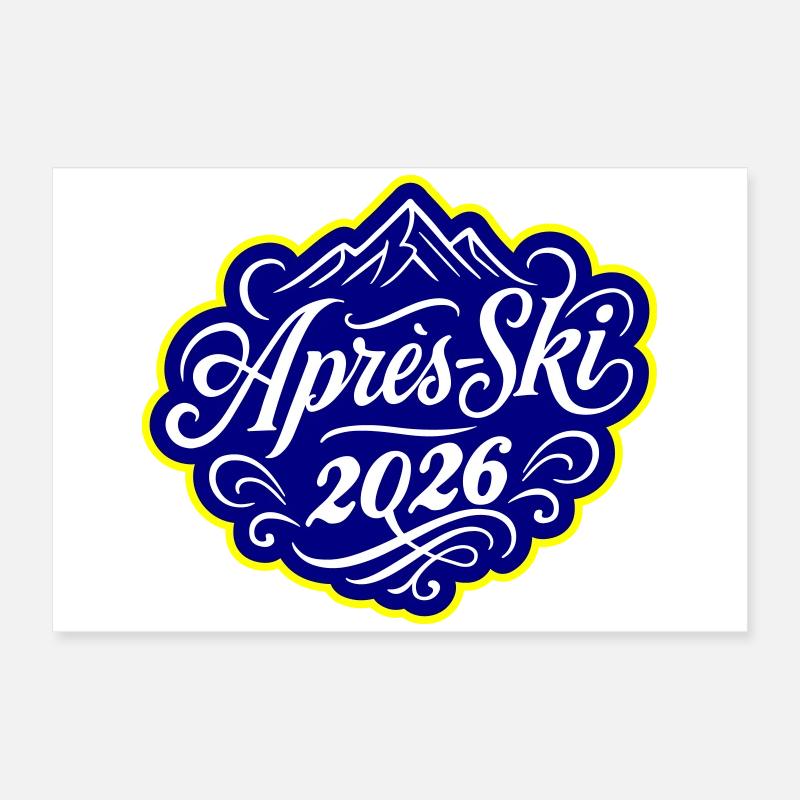 Après-ski 2026 Poster 60 x 40 cm