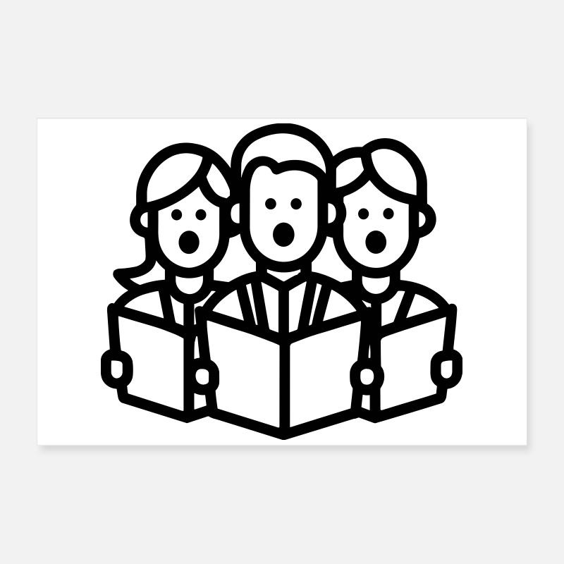 Chor Poster 60x40 cm