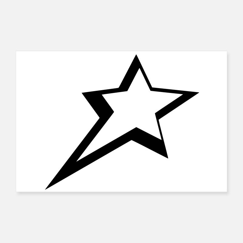 Sterne Poster 60x40 cm