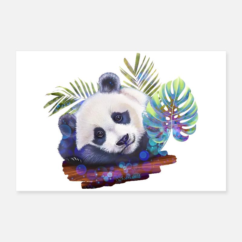 Panda Poster 60x40 cm