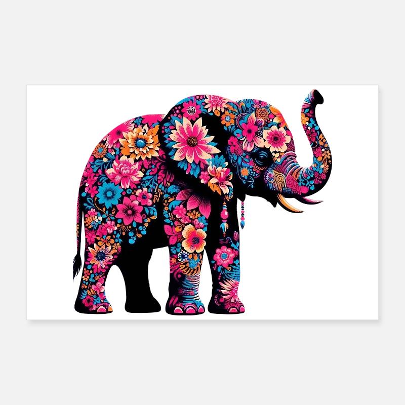 Elefant Poster 60x40 cm