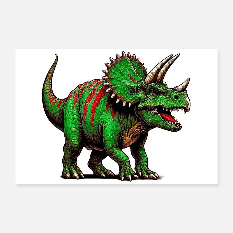 Dinosaure Poster 60 x 40 cm