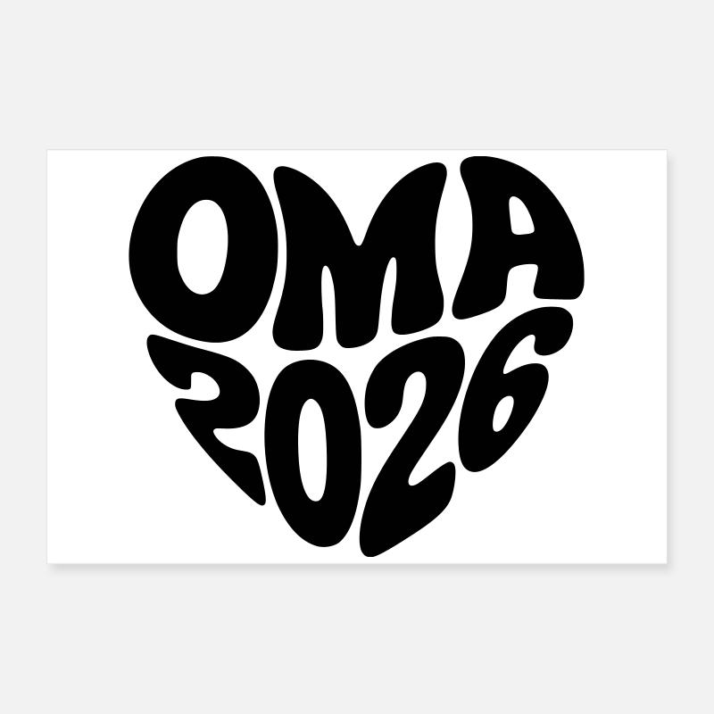 Oma 2026 Poster 60x40 cm