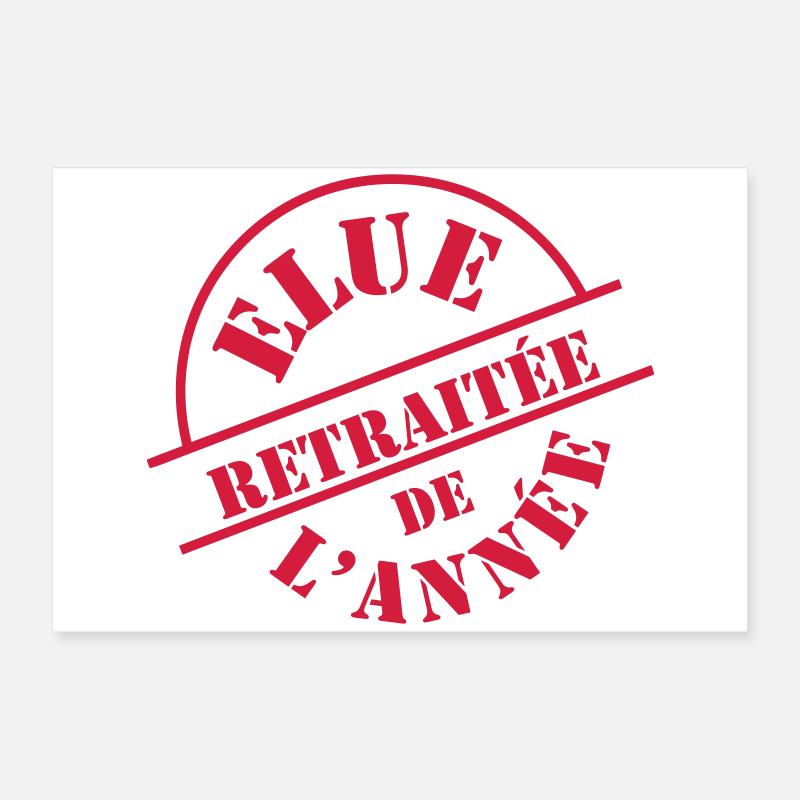 Retired # # # # Poster 24" x 16" (60x40 cm)