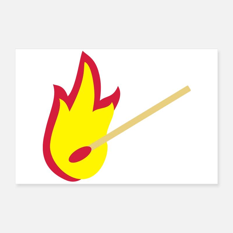 fire Poster 24" x 16" (60x40 cm)