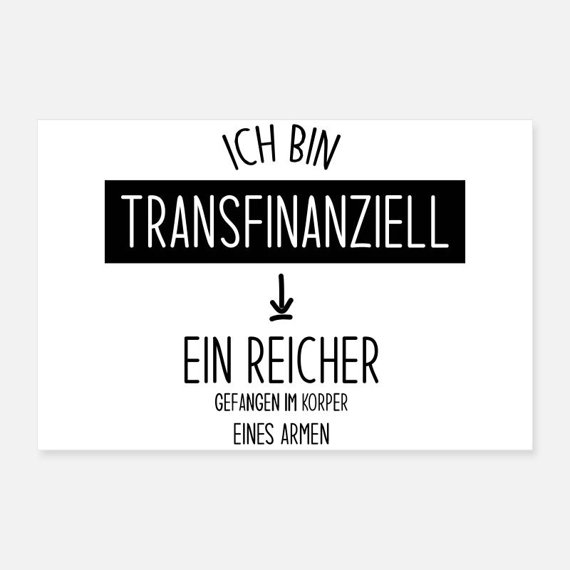 Transfinanziell Poster 60x40 cm