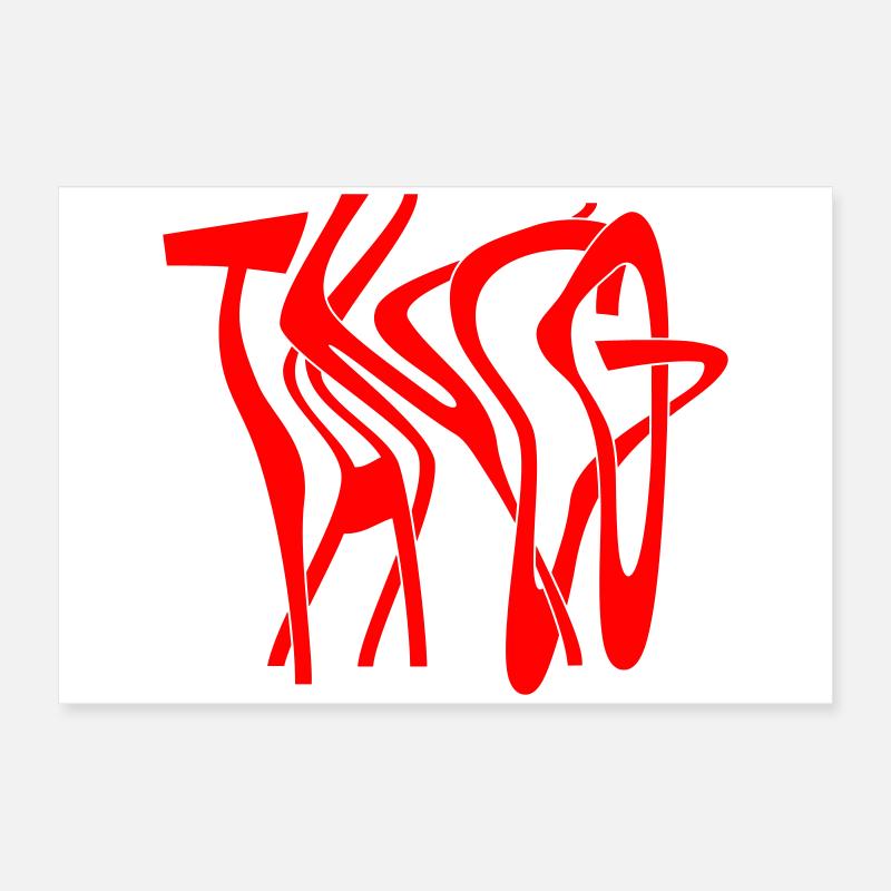 Tangoflow-one Poster 60x40 cm