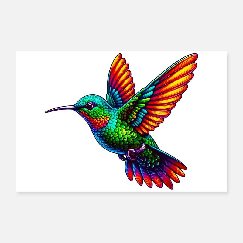 Colibri Poster 60 x 40 cm