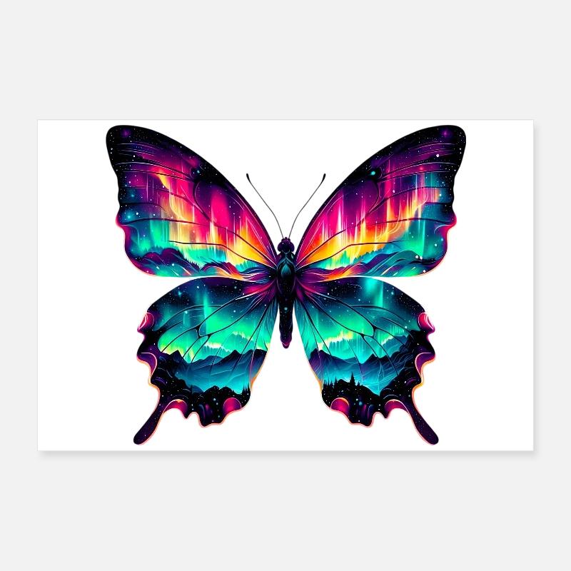 Papillon Poster 60 x 40 cm
