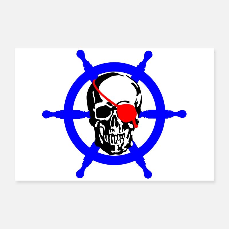 Pirate Poster 60 x 40 cm