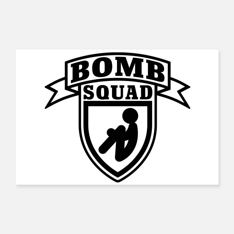 Bomb Squad Poster 24" x 16" (60x40 cm)