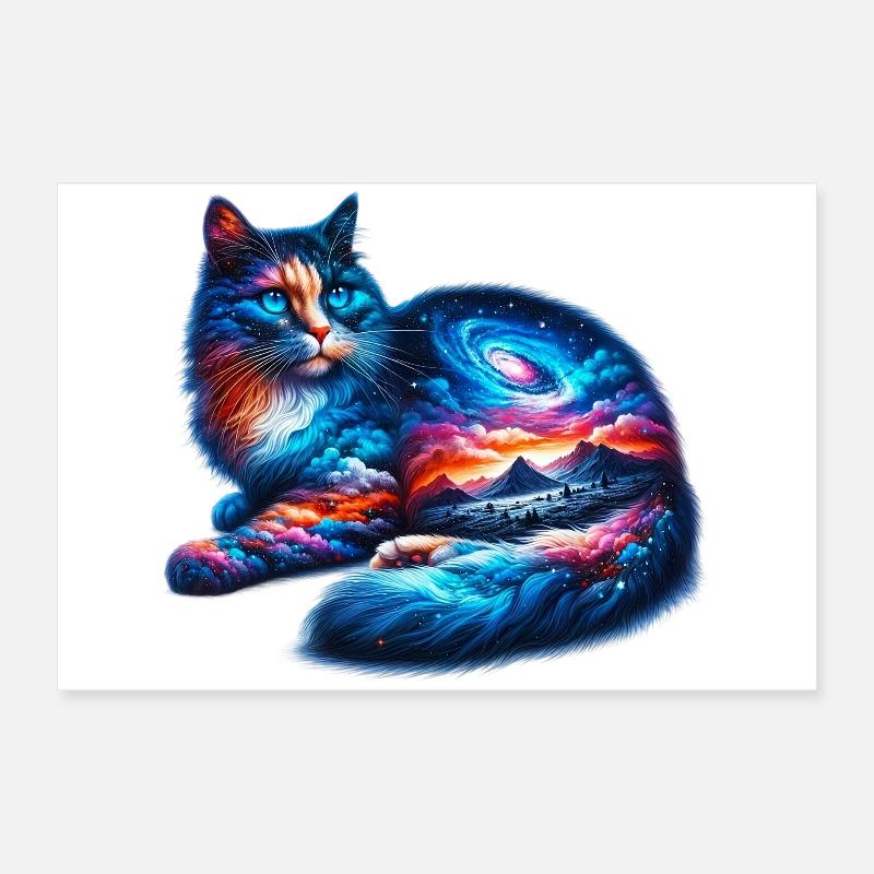 Katze Poster 60x40 cm