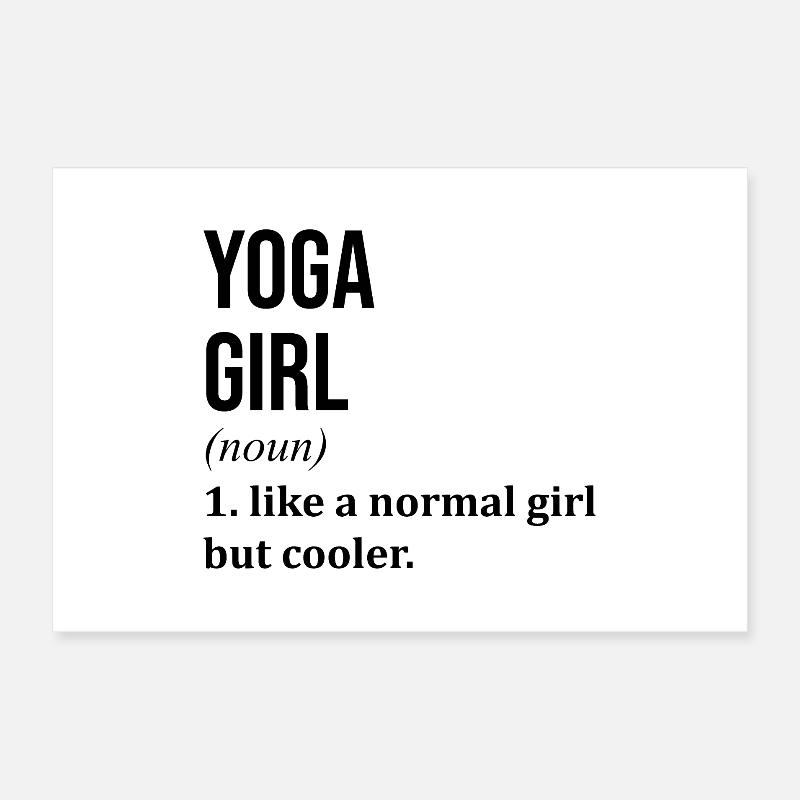 yoga Poster 60 x 40 cm