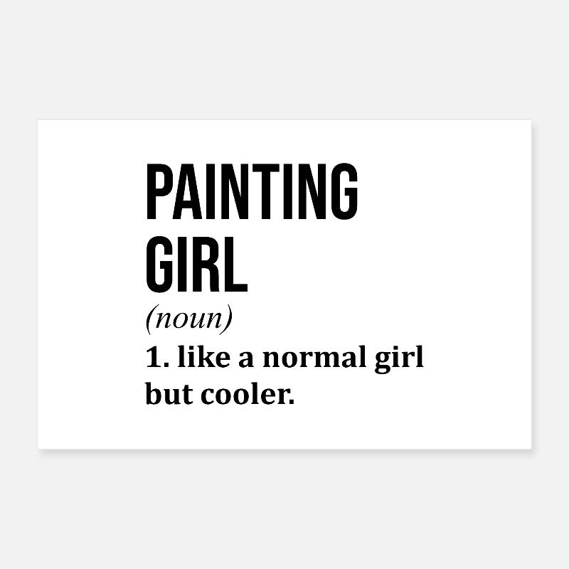 peinture Poster 60 x 40 cm
