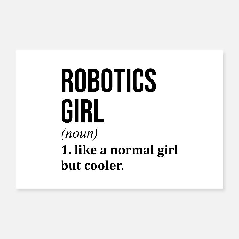 Robotics Poster 24" x 16" (60x40 cm)