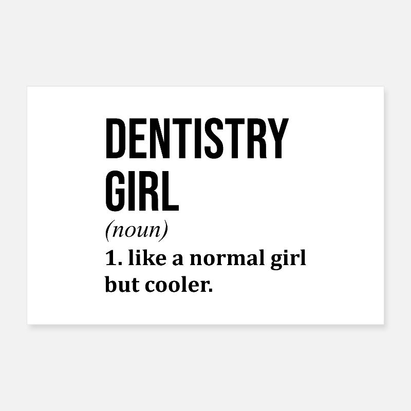 Dentist Poster 24" x 16" (60x40 cm)