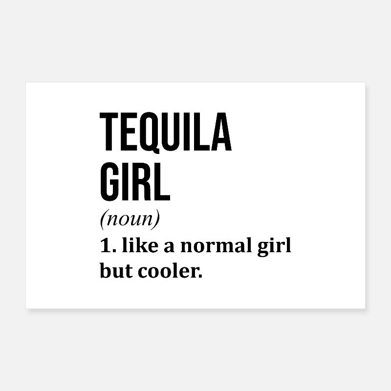 Tequila Poster 60x40 cm