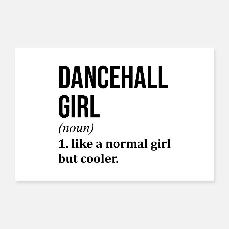 Dancehall Poster 24" x 16" (60x40 cm)