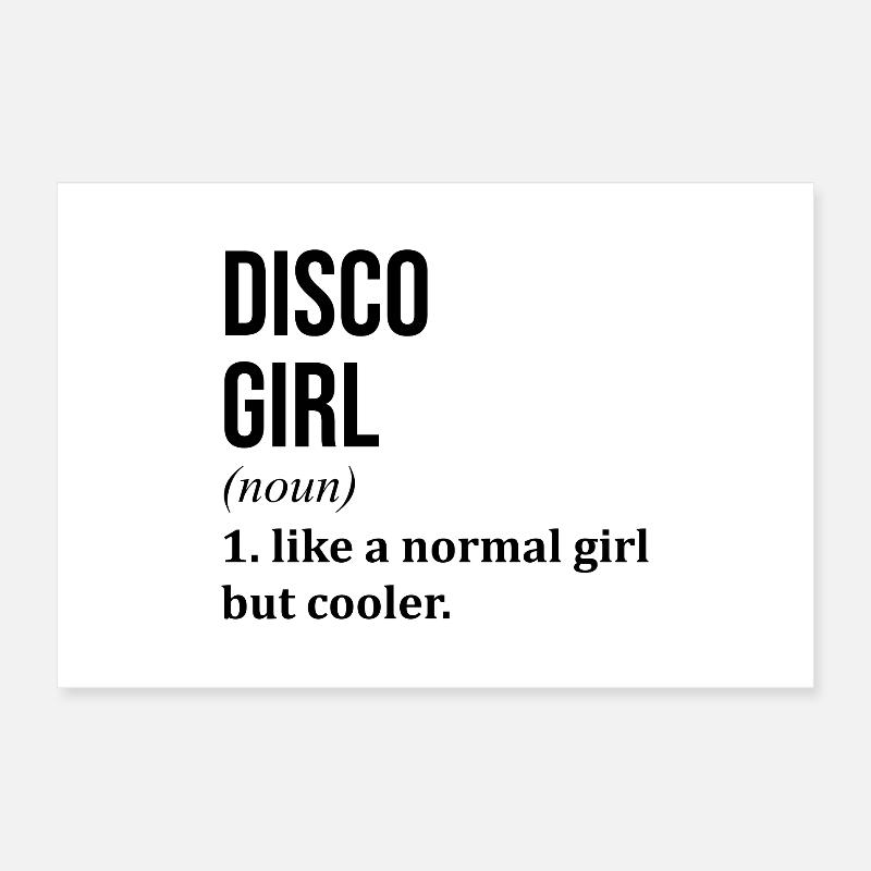 Disco Poster 24" x 16" (60x40 cm)