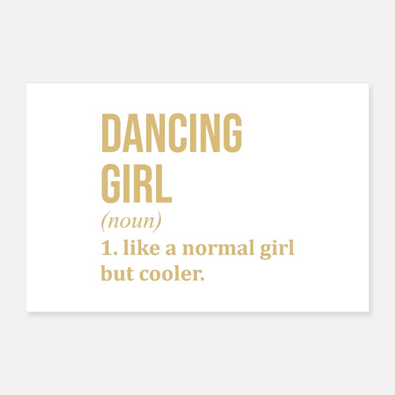 danse Poster 60 x 40 cm