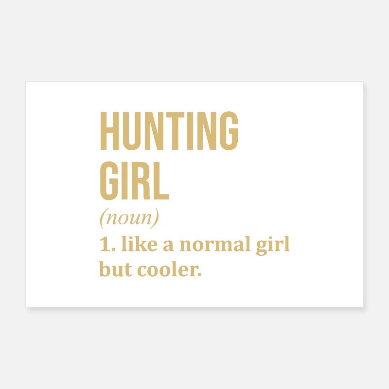 Hunting Poster 24" x 16" (60x40 cm)
