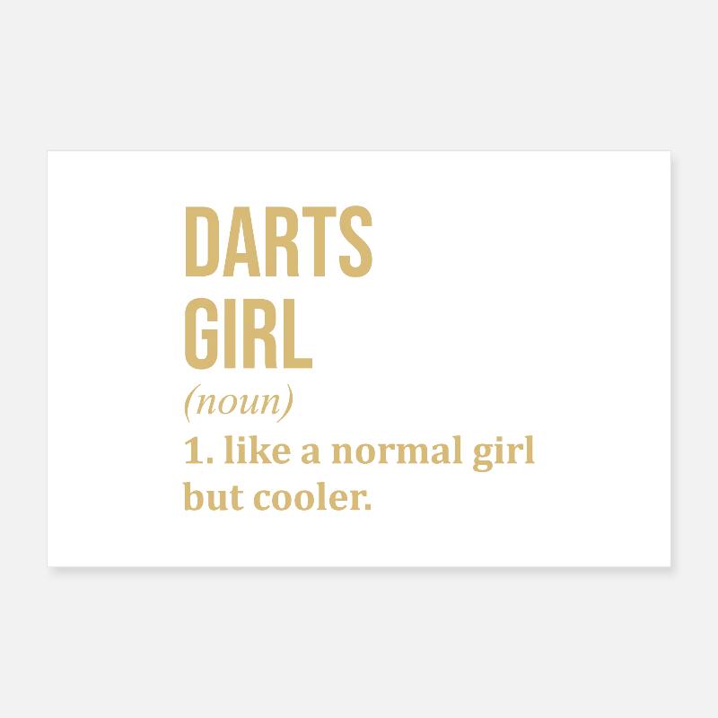 Darts Poster 24" x 16" (60x40 cm)