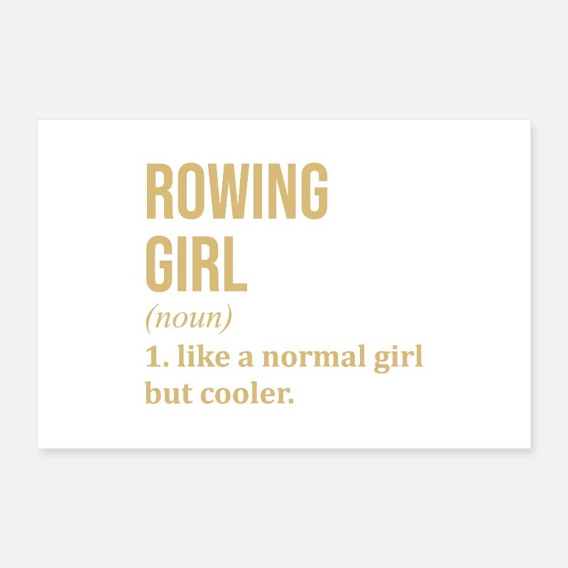 aviron Poster 60 x 40 cm