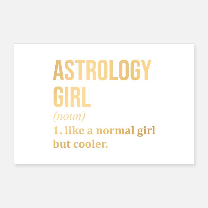 Astrologie Poster 60x40 cm