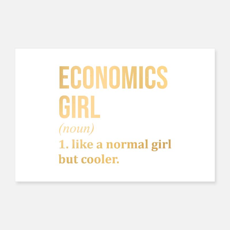 Economics Poster 24" x 16" (60x40 cm)