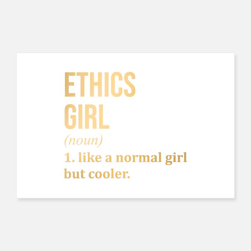 Ethics Poster 24" x 16" (60x40 cm)