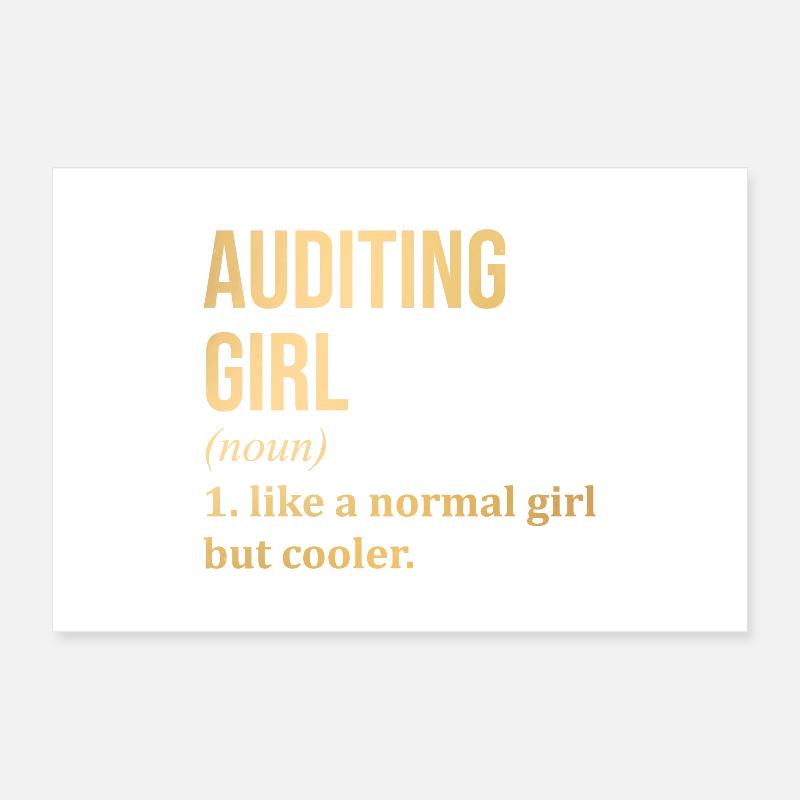 Audit Poster 60 x 40 cm