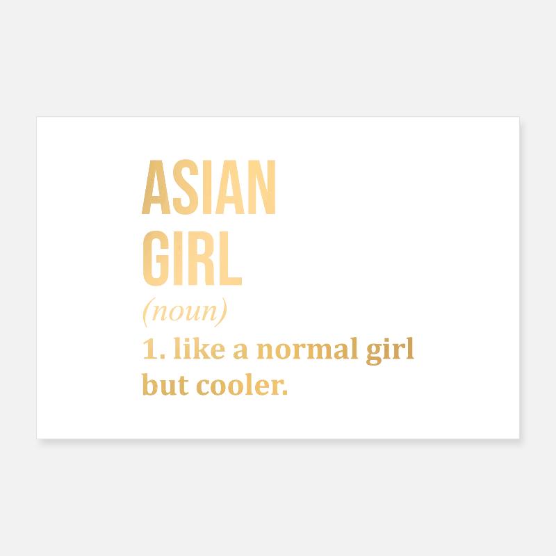 Asiatisch Poster 60x40 cm