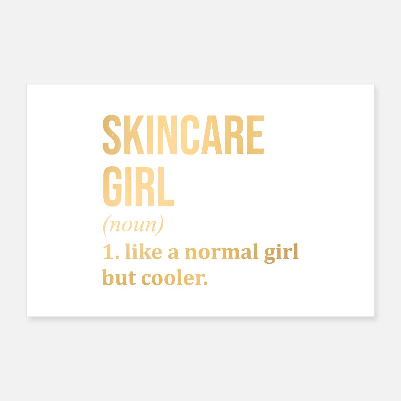 Hautpflege Poster 60x40 cm