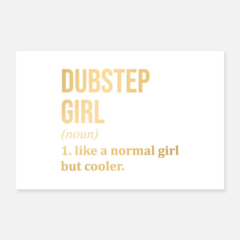 Dubstep Poster 60x40 cm