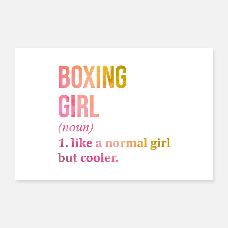 Boxing Poster 24" x 16" (60x40 cm)