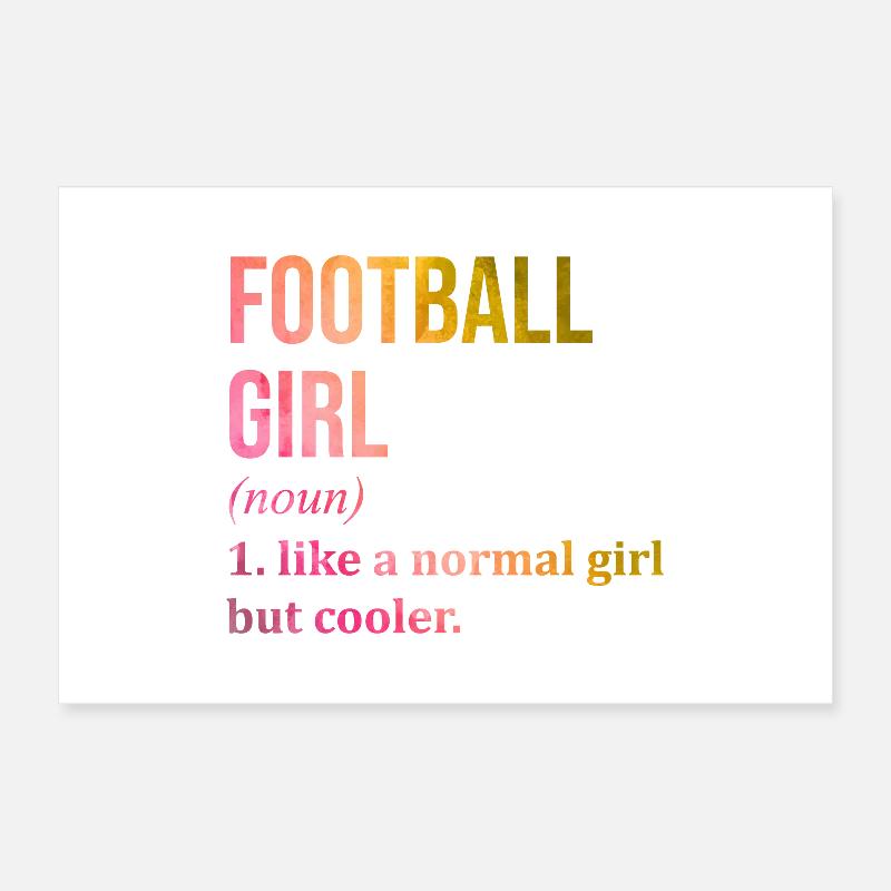 Fußball Poster 60x40 cm