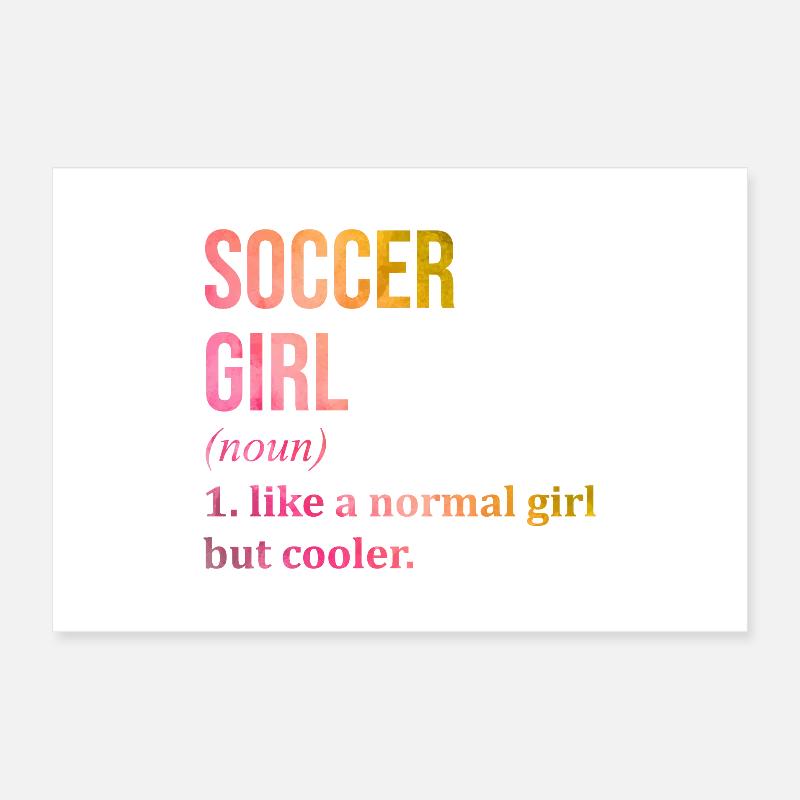 football Poster 60 x 40 cm