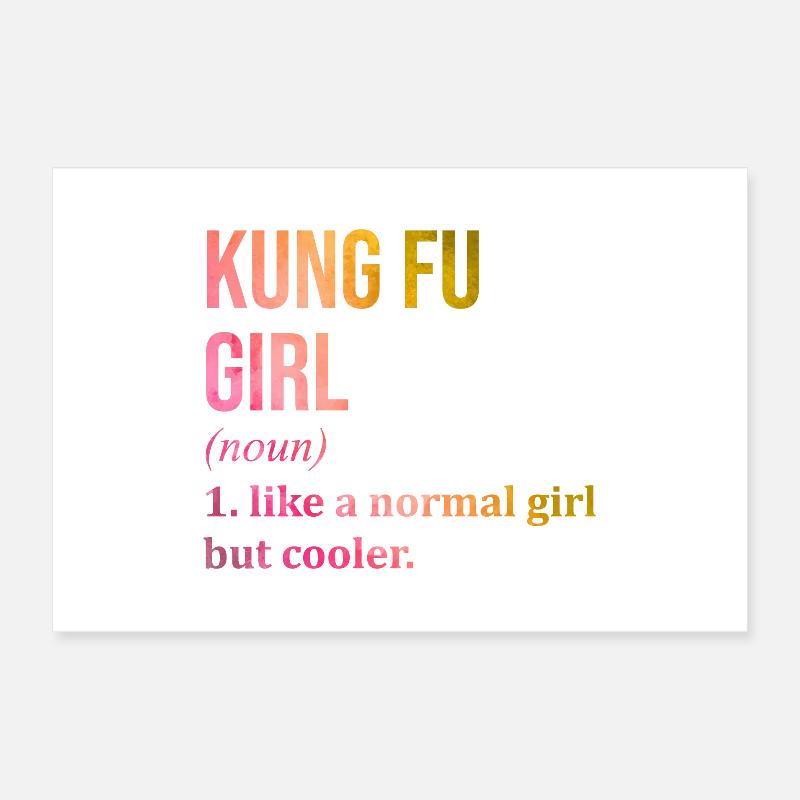 Kung-Fu Poster 60x40 cm