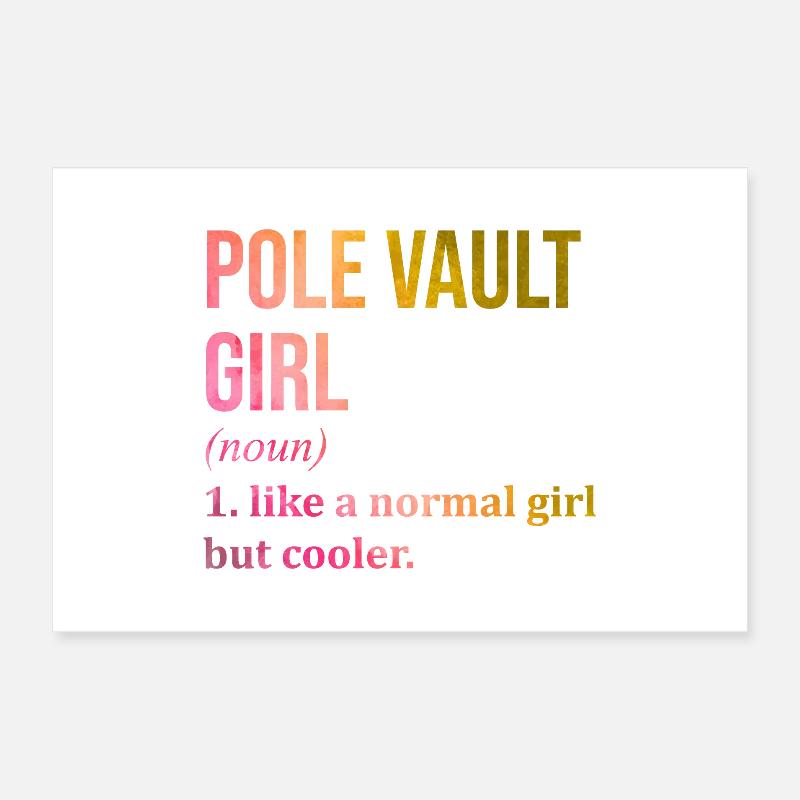 Pole Vault Poster 24" x 16" (60x40 cm)