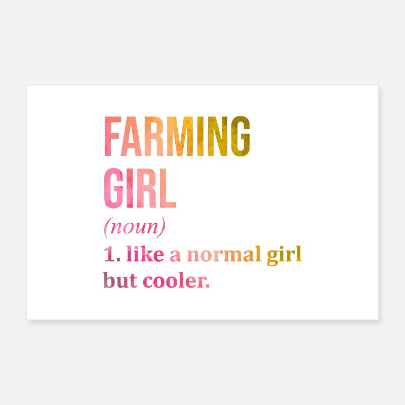 Bauer Poster 60x40 cm