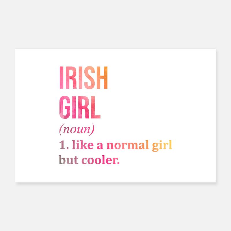 Ireland Poster 24" x 16" (60x40 cm)
