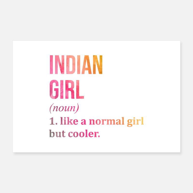 India Poster 24" x 16" (60x40 cm)