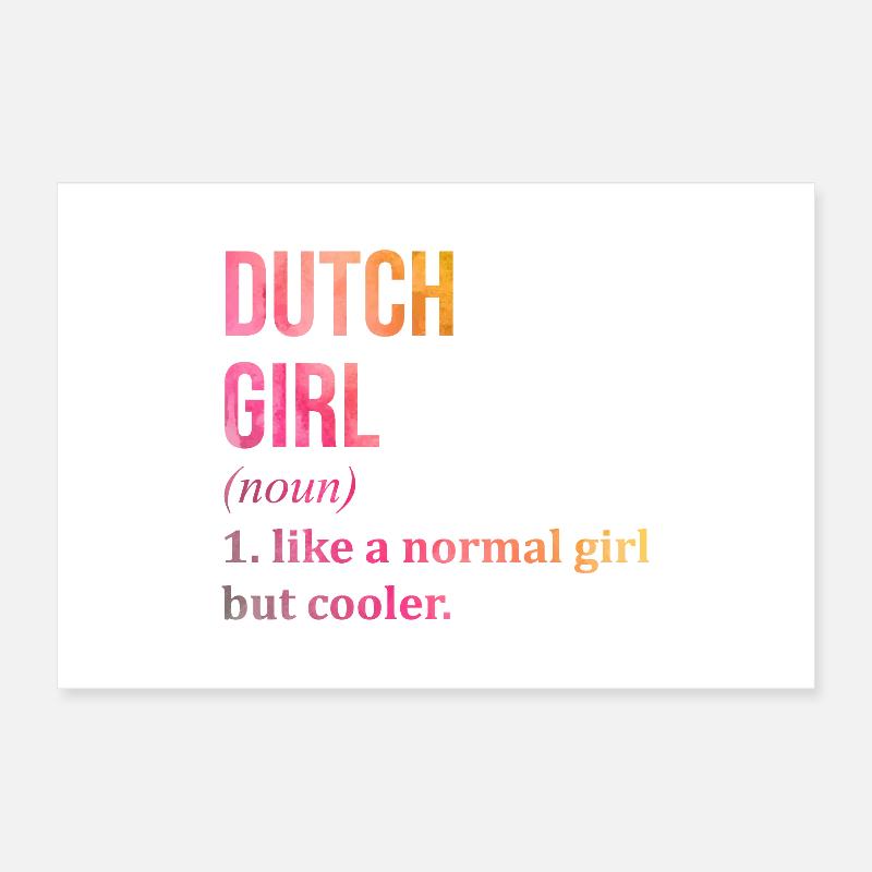 Dutch Poster 24" x 16" (60x40 cm)