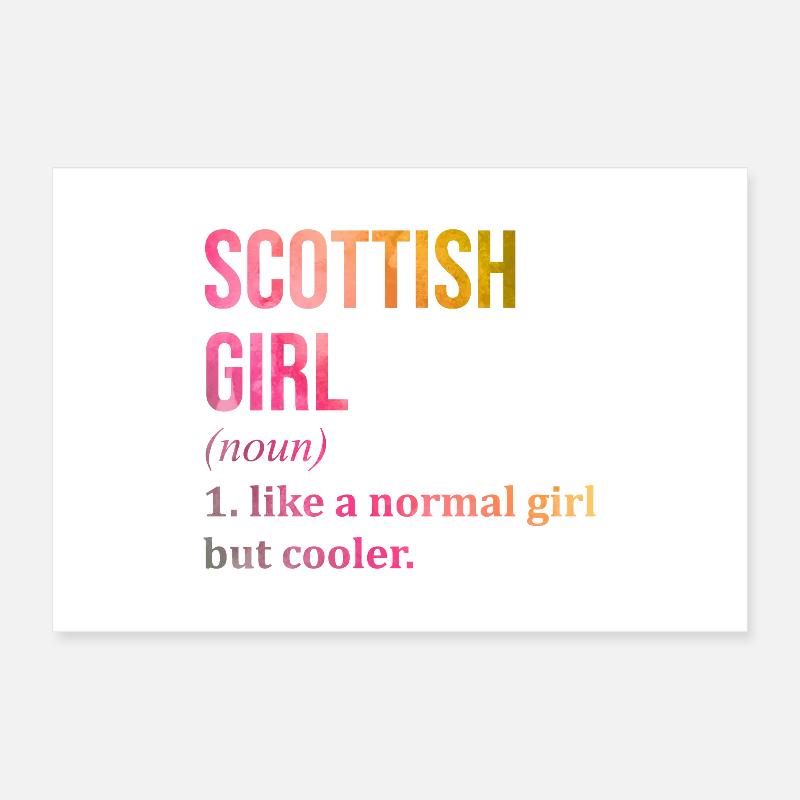 Scotland Poster 24" x 16" (60x40 cm)